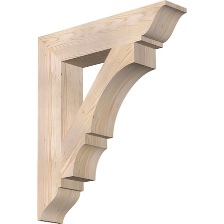 Ekena Millwork Balboa Traditional Smooth Bracket, Douglas Fir, 5 1/2"W x 28"D x 32"H BKT06X28X32BOA01SDF